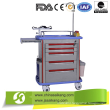 Good Quality ABS Emergency Resuscitation Trolley